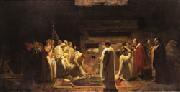 Jeles-Eugene Lenepveu The Martyrs in the Catacombs Sweden oil painting reproduction